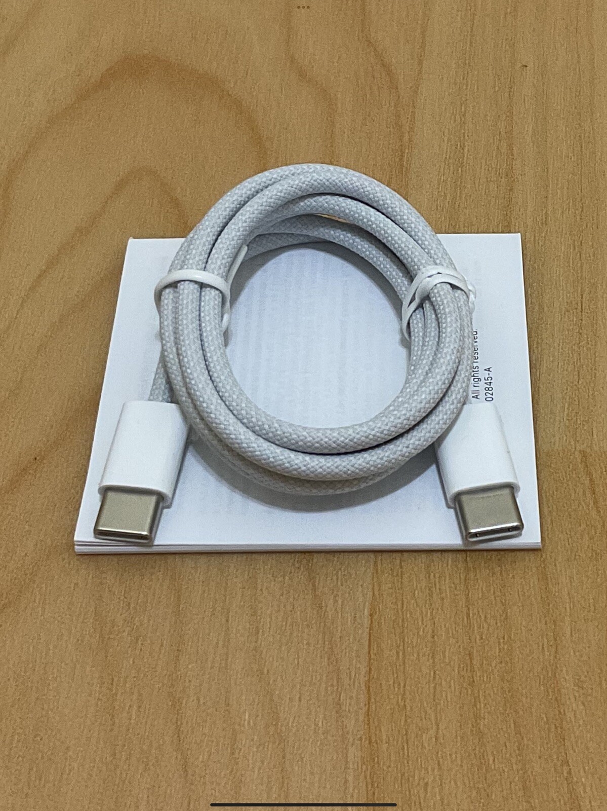 Original Apple Braided 60W USB-C Charge Cable (1 m) For iPhone 15 Series/iPad