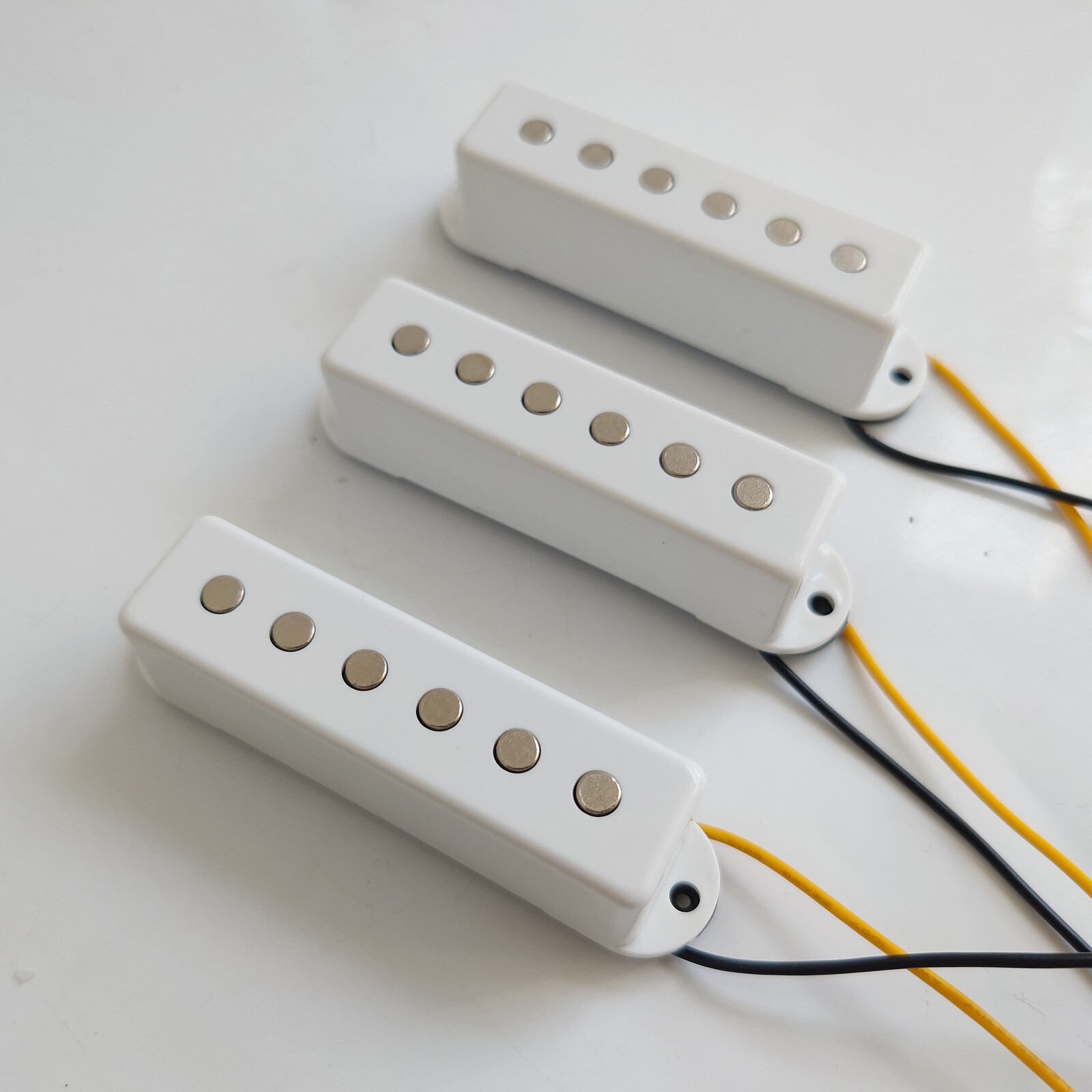SSS Guitar Single Coil Pickups Vintage Square for Fender 62 Jaguar Guitar Parts