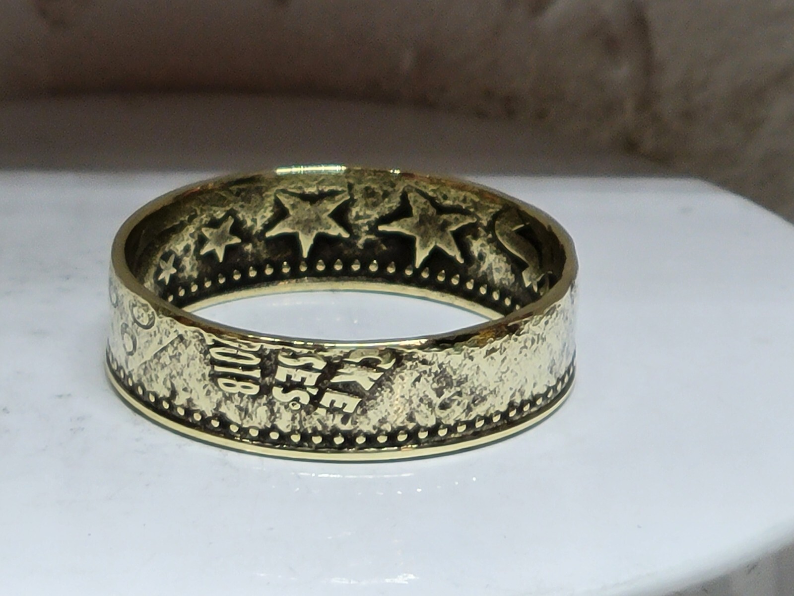 CHUCK e CHEESE - 2018 - Size 11 Token Coin Ring