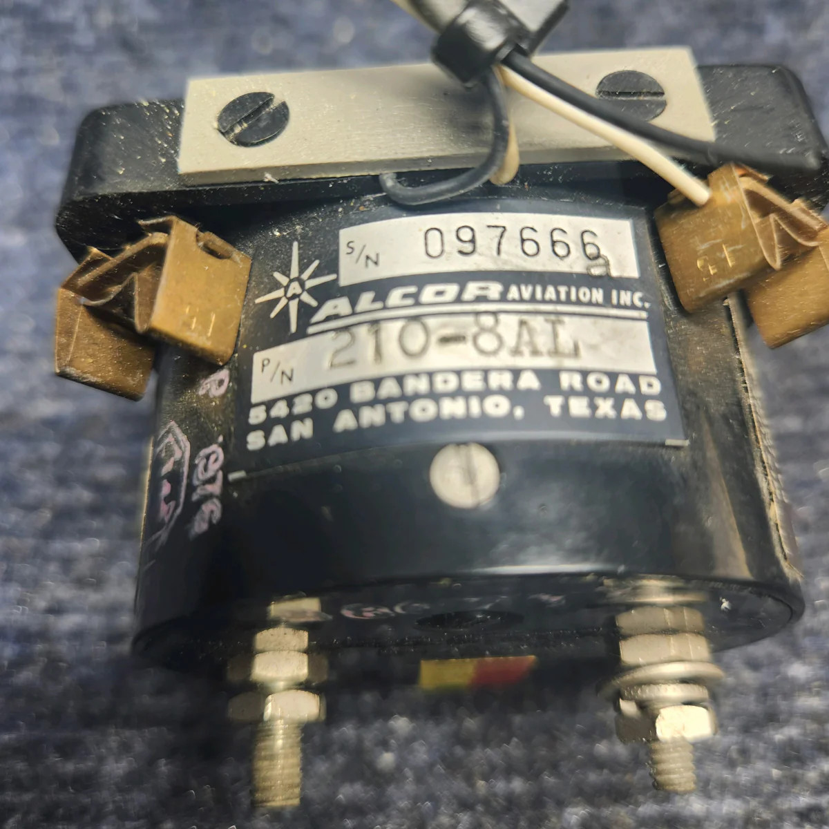 135B75AL | Beechcraft F33A | Beech Exhaust Gas Temperature Indicator