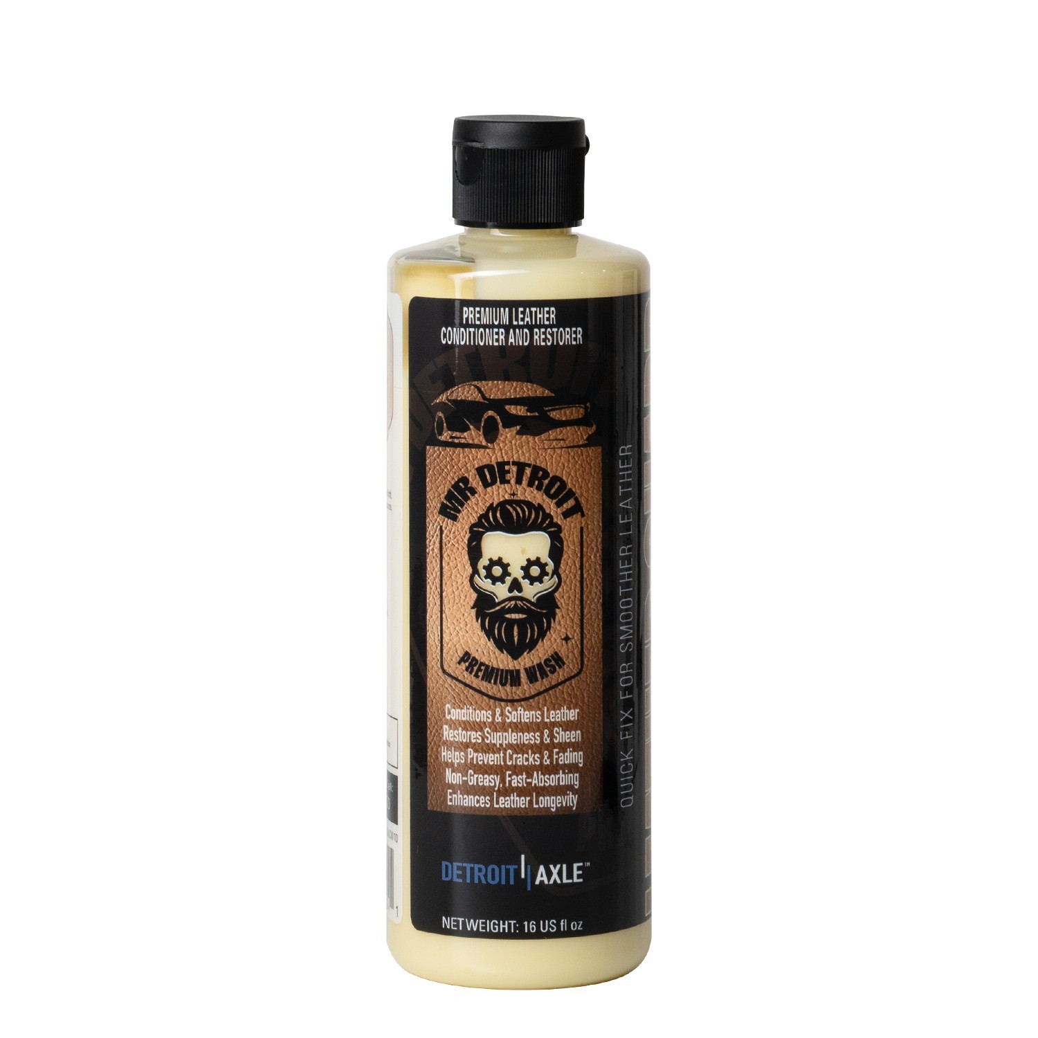 Mr. Detroit - Leather Restorer & Conditioner – Clean, Nourish & Protect Car Seat