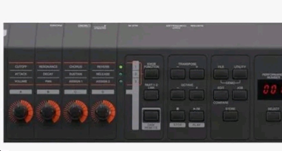 Yamaha MX61 and MX49 Knob