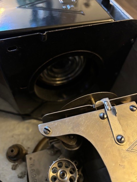 Vintage Devry Portable Motion Picture Projector Parts Only