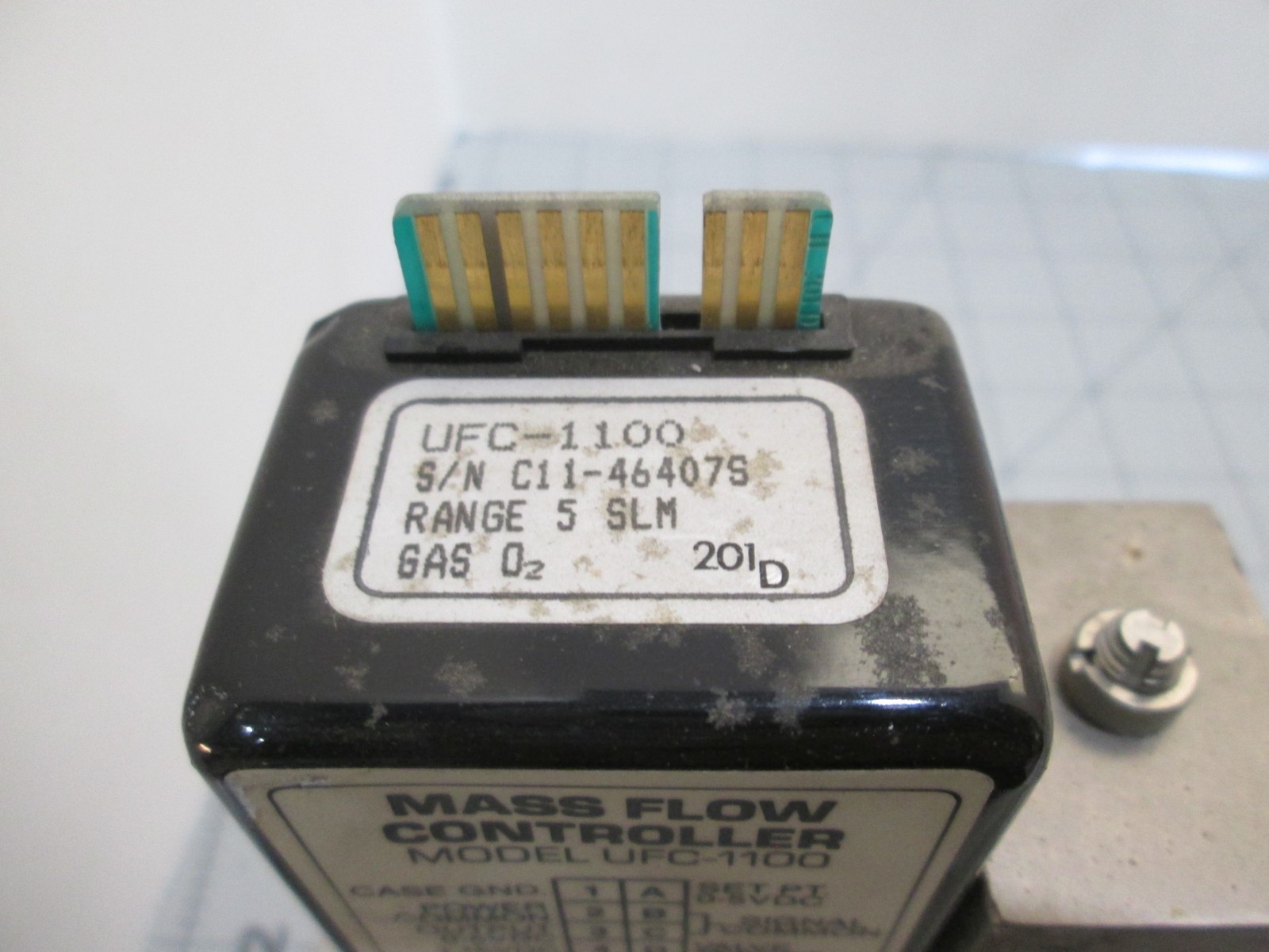 Unit, UFC-1100, O2, 5 SLM, Mass Flow Controller, Used
