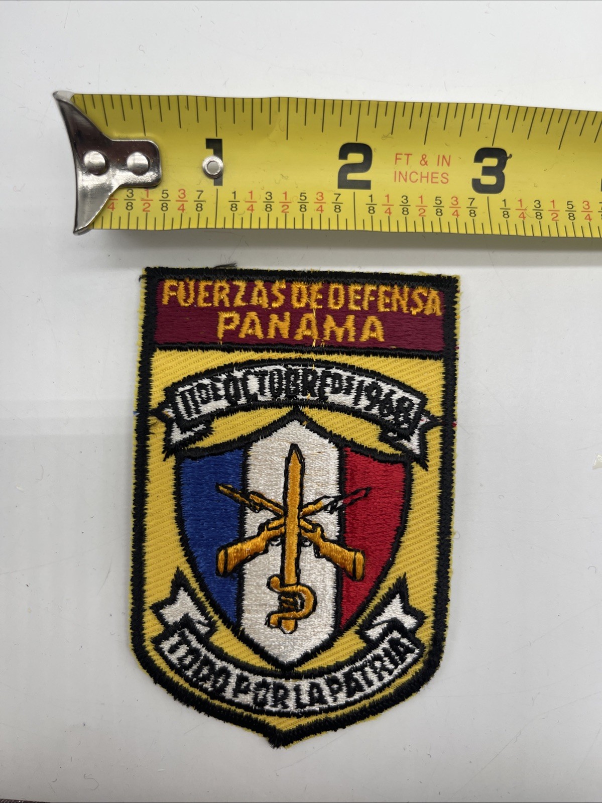 Panama Military Army Defense Forces ERROR Patch FUERZASDEDEFENSA PANAMA