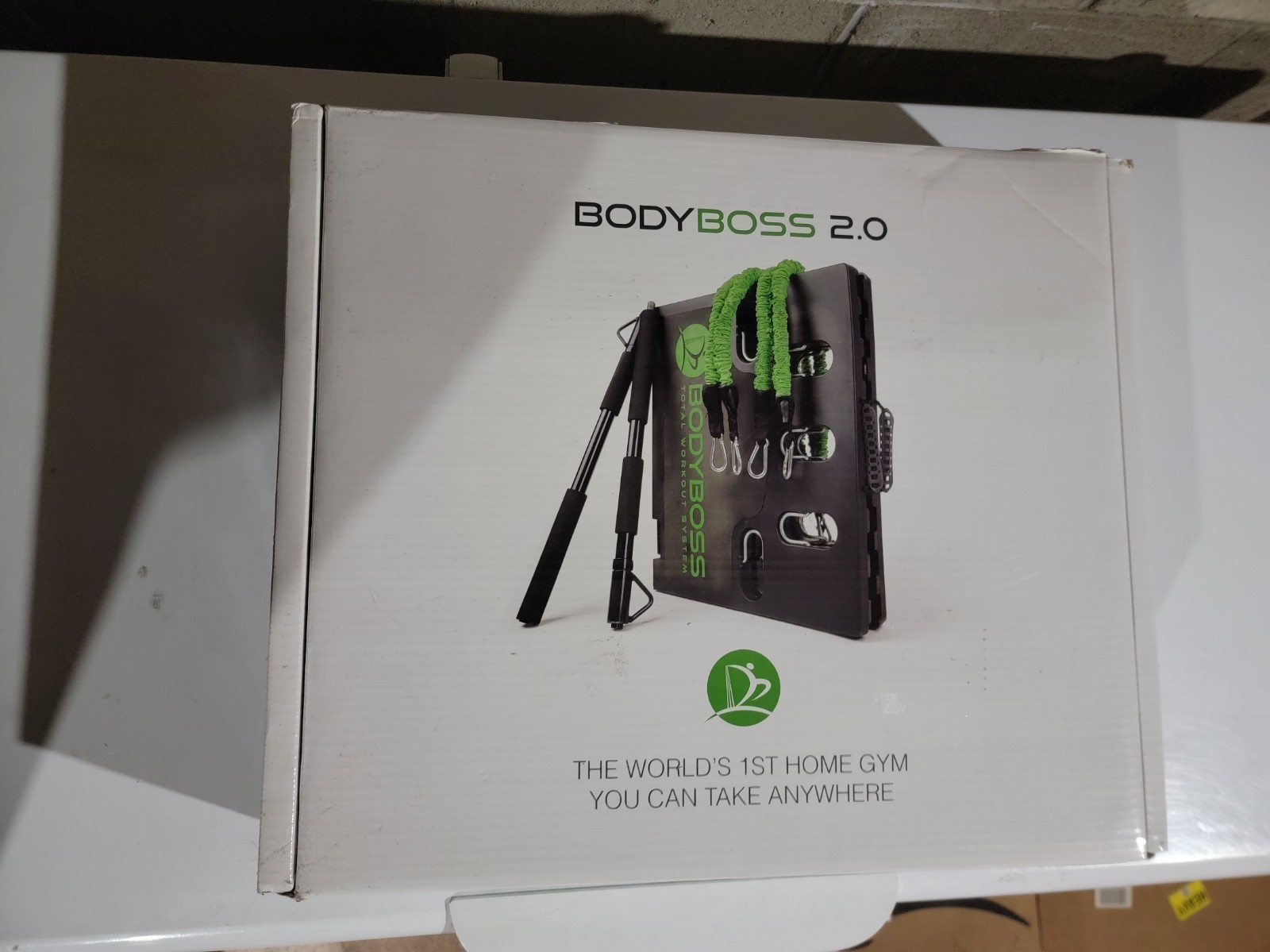 BodyBoss 2.0 Home Gym - Workout Anywhere, Portable Fitness - Resistance Bands