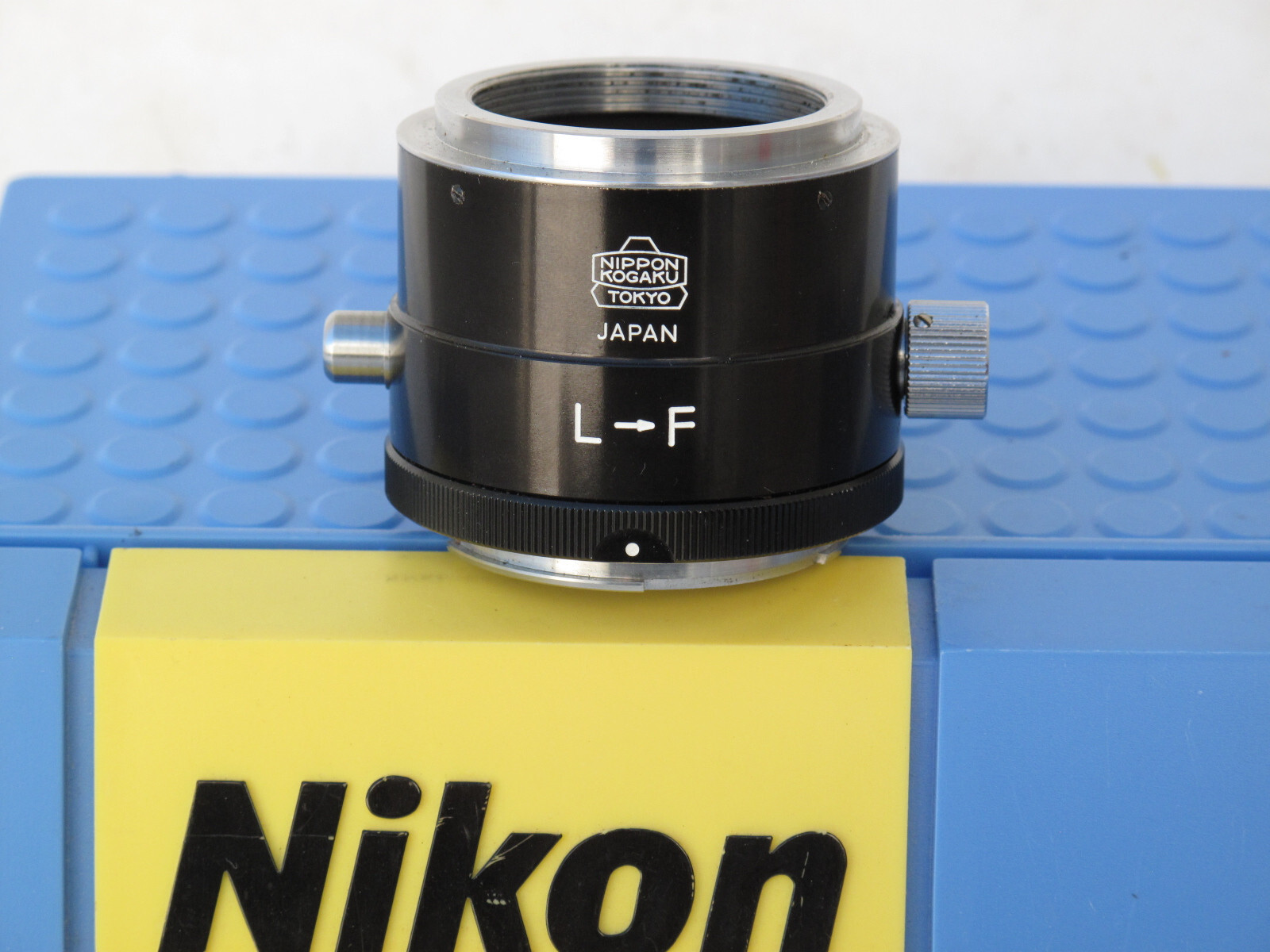 RARE Nikon rangefinder Nippon Kogaku Tokyo L-F adapter,   US SELLER "LQQK"