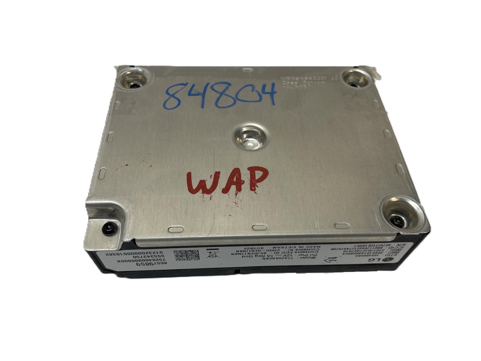 2023 CHEVY TRAVERSE COMMUNMICATION TELEMATICS BRAIN BOX (opt UE1) 86579859