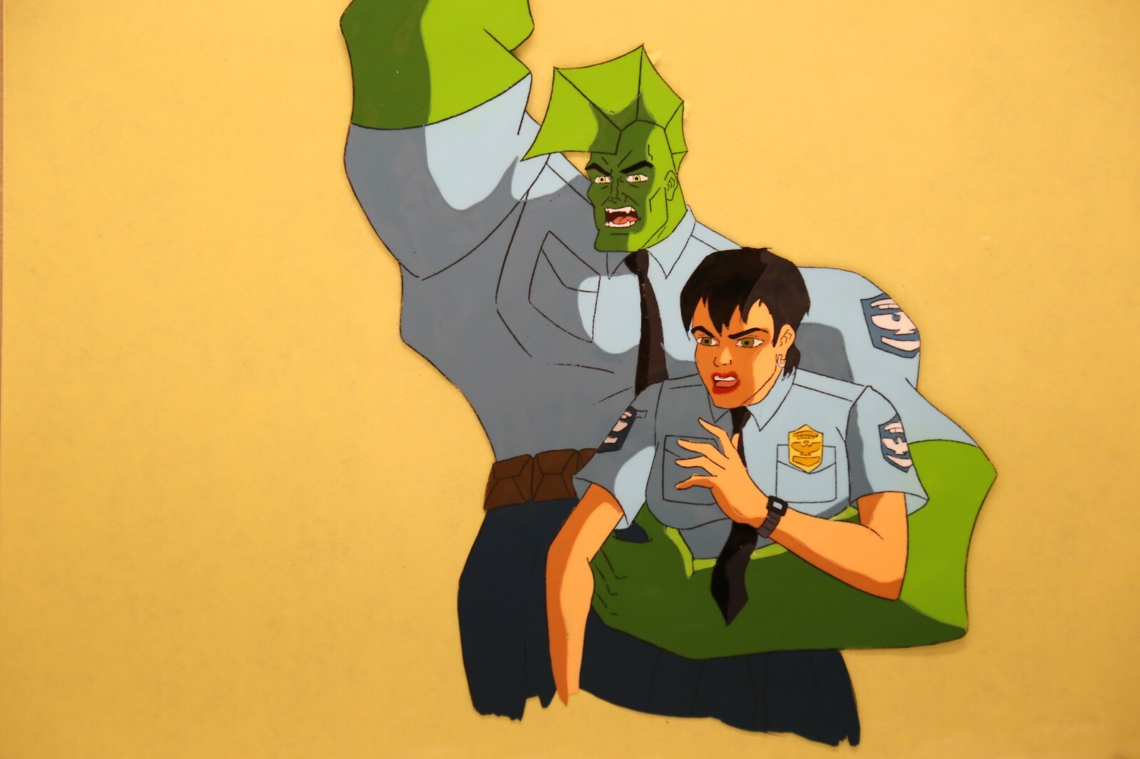 Savage Dragon Original Production Cel 109-40 - Used Condition