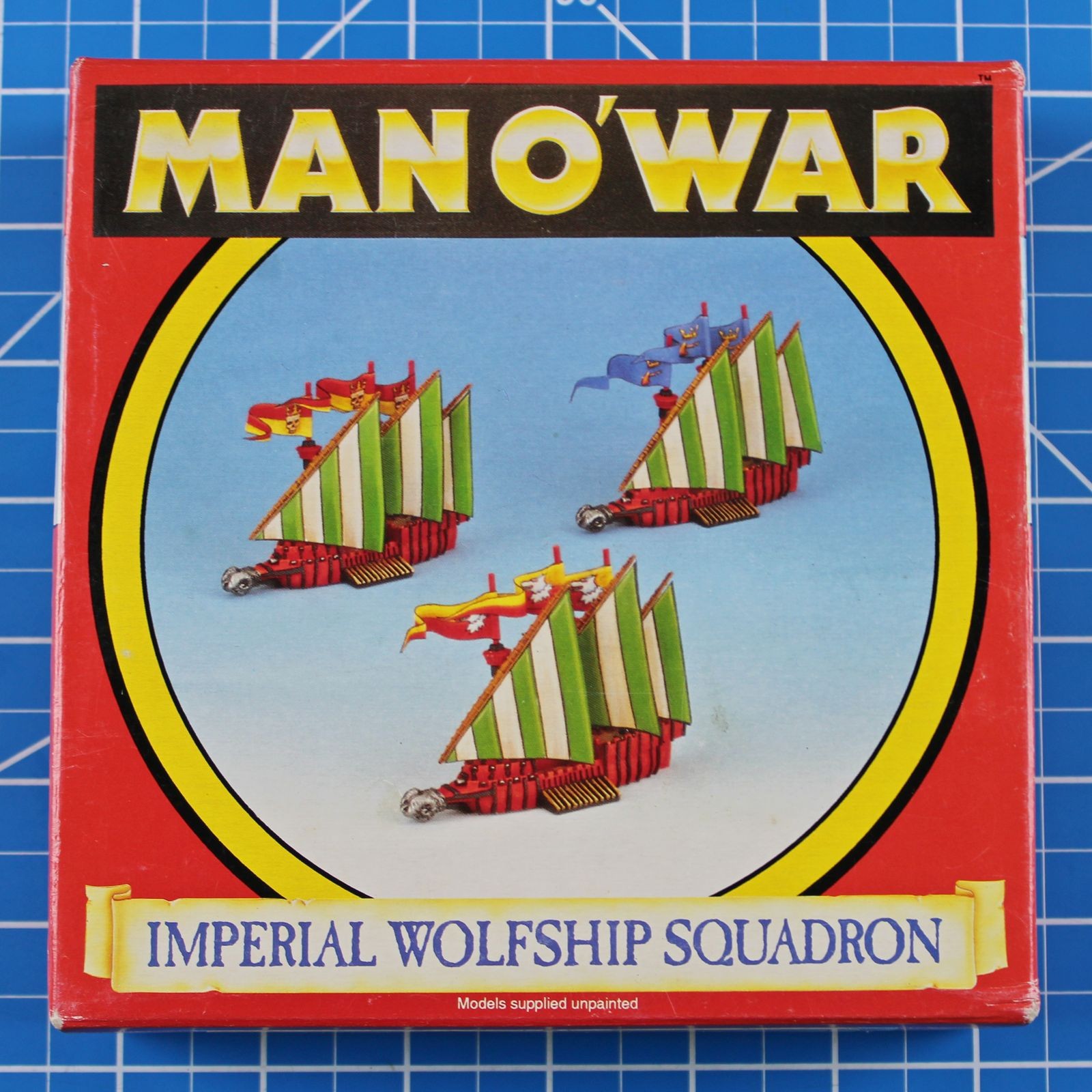 Man O War Imperial Wolfship Squadron - Rare & OOP, Games Workshop Manowar Empire