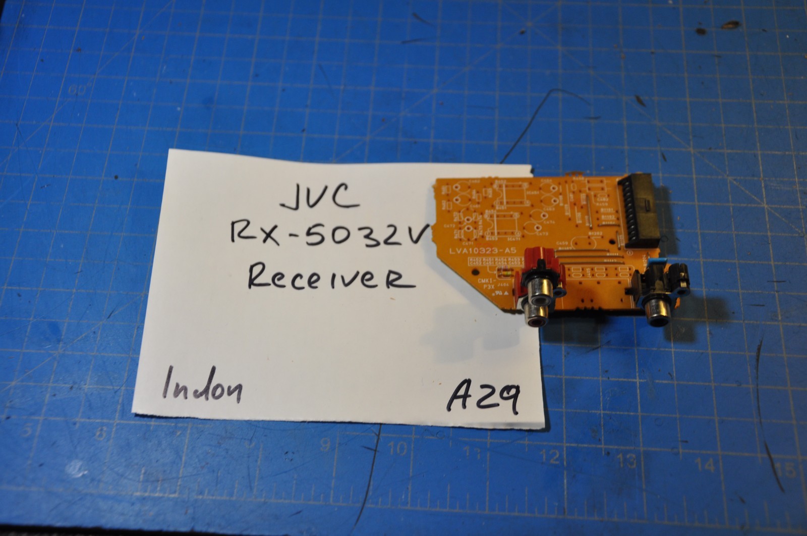 JVC RX-5032V Receiver Replacement Parts Cir Board Part # LVA10323-A5