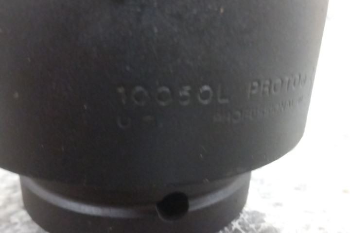 Proto J10050L 3-1/8 In Socket Size 1 In Drive Size 6-Point SAE Impact Socket