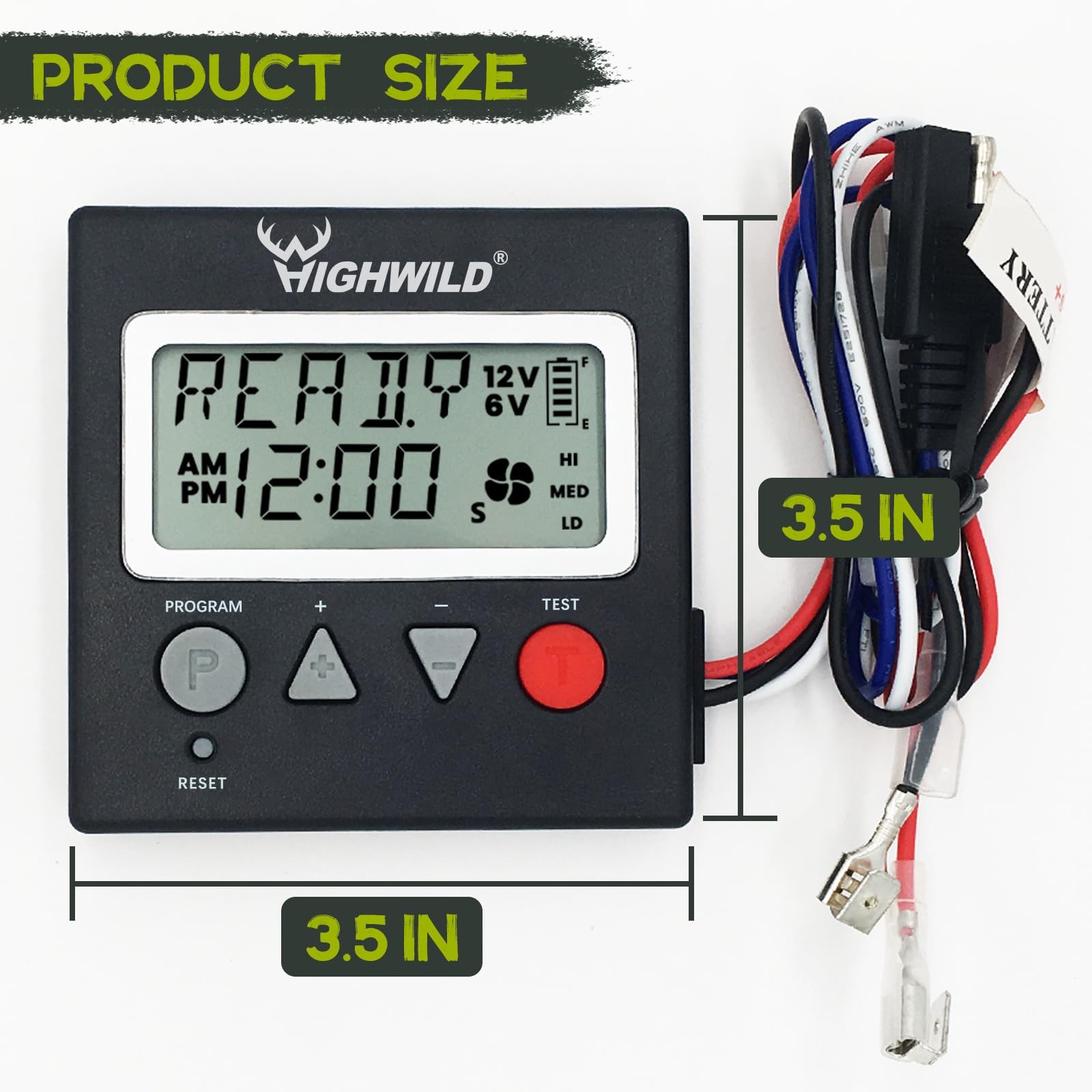 6V/12V Universal Game Feeder Digital Timer Replacement Control Unit Hunting