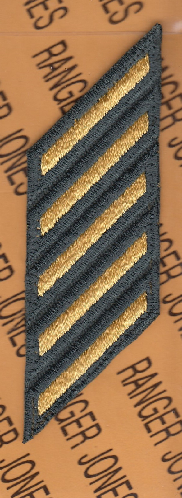 US Army Years of Service Stripes Hashmark Class A 4.75" patch 5=15-17 years MALE