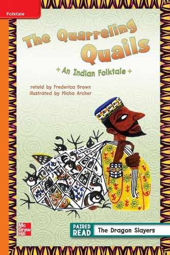 Reading Wonders Leveled Reader The Quarreling Quails: - Spiral-bound - Very Good