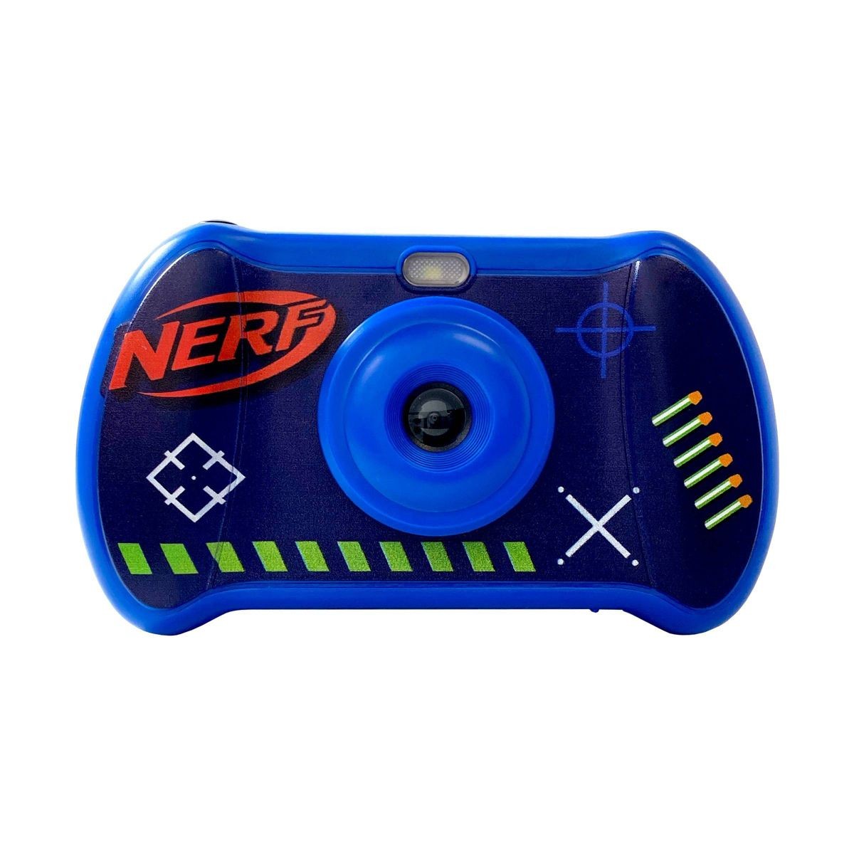 Hasbro Nerf Kids' Digital Camera 4x Zoom 1080p Video Resolution 128 Micro SD