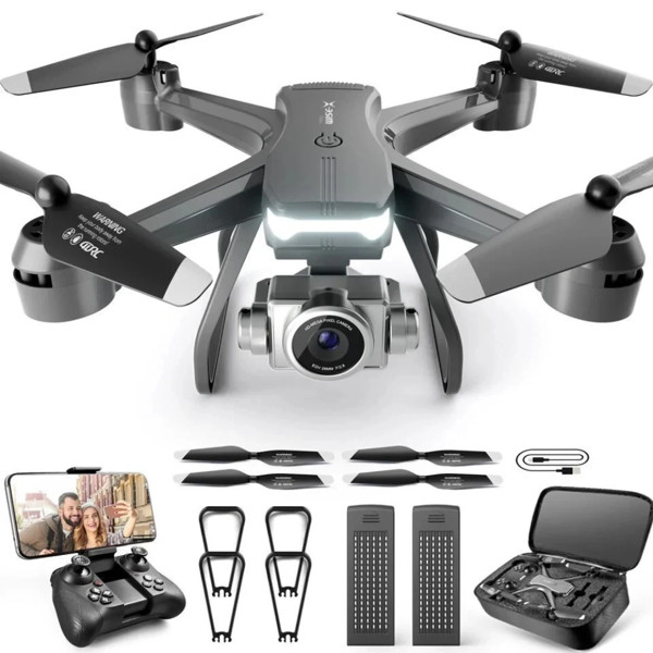 2026 V14 Professional Drone 6K HD Dual Camera Wifi FPV Portable RC Quadcopter 2
