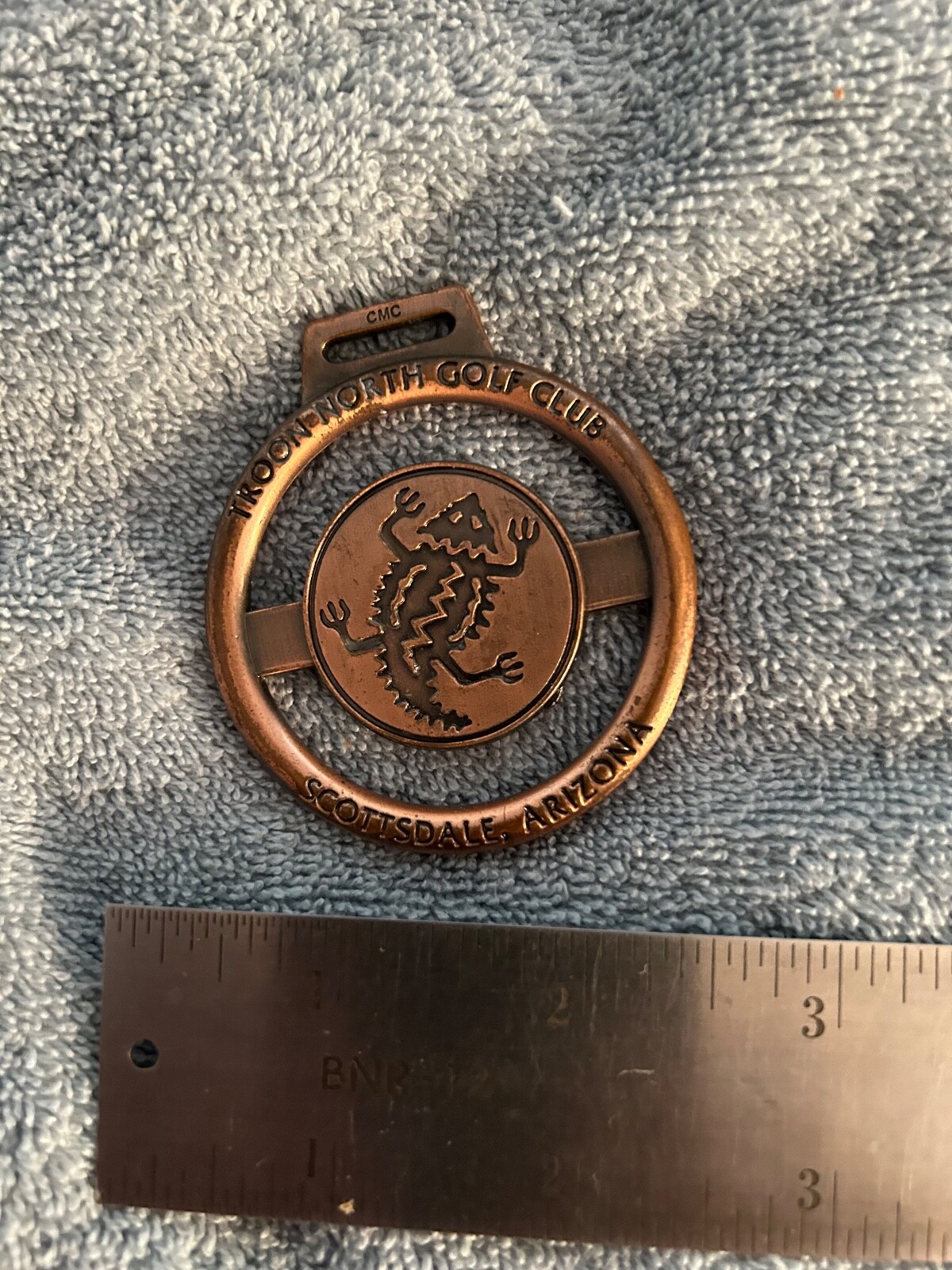 Golf club badge Troon North Golf Club Arizona US
