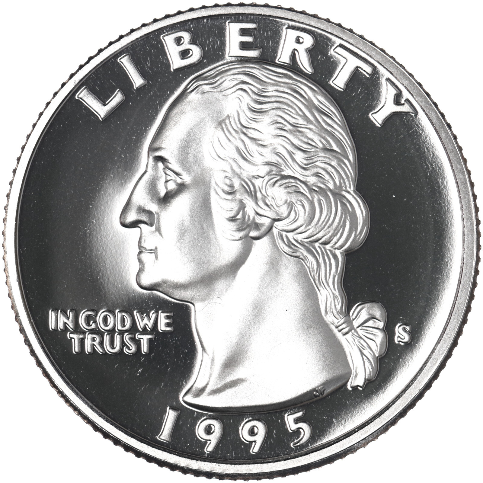 1995 S Washington Quarter Gem DCam Proof CN-Clad