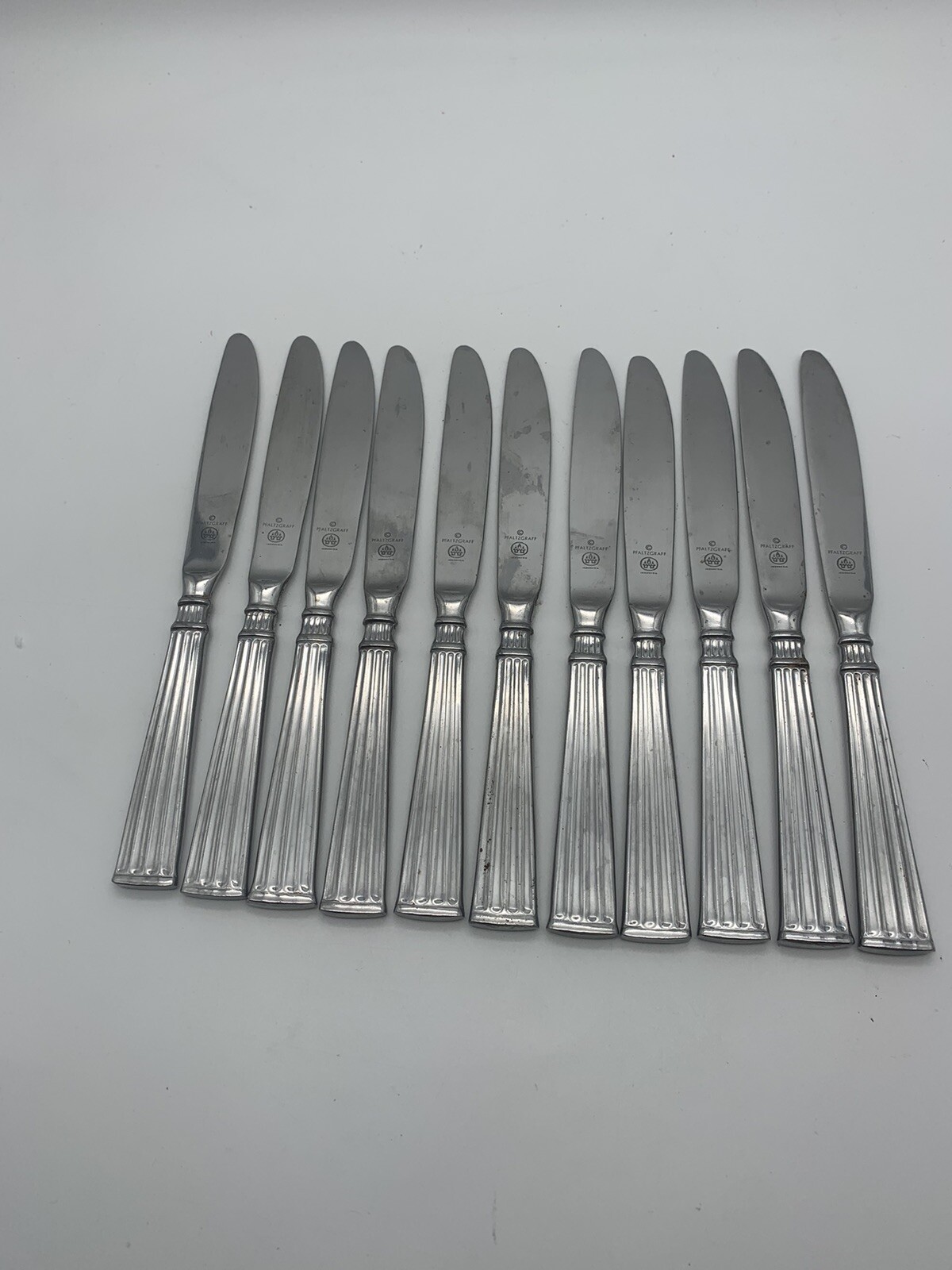 Pfaltzgraff BRIGHTON Stainless 11 Dinner Knives Flatware