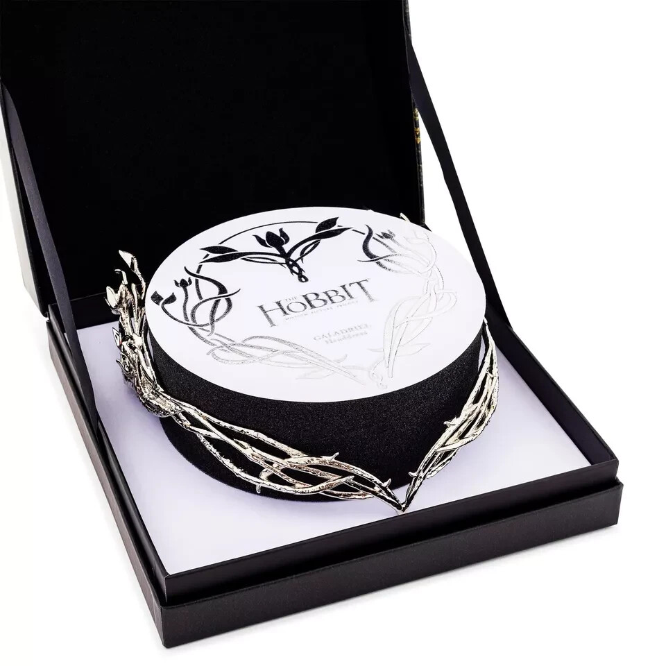 The Hobbit Galadriel 22-Inch Crown Tiara Replica | One Size Fits Most Adults