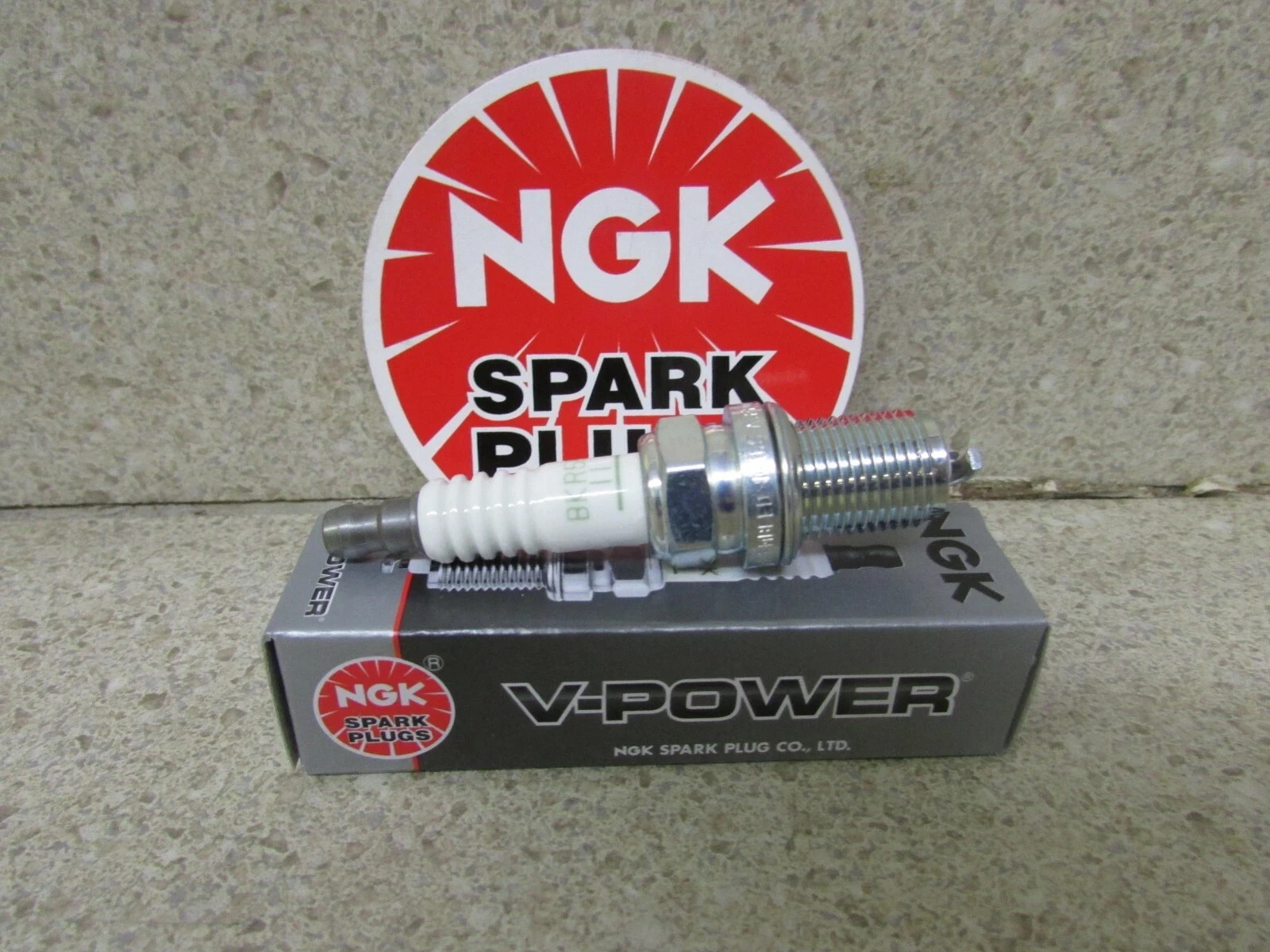 NGK BKR5E-11 V-Power Spark Plug For 09-25 HONDA TRX420FA FourTrax Rancher AT 420