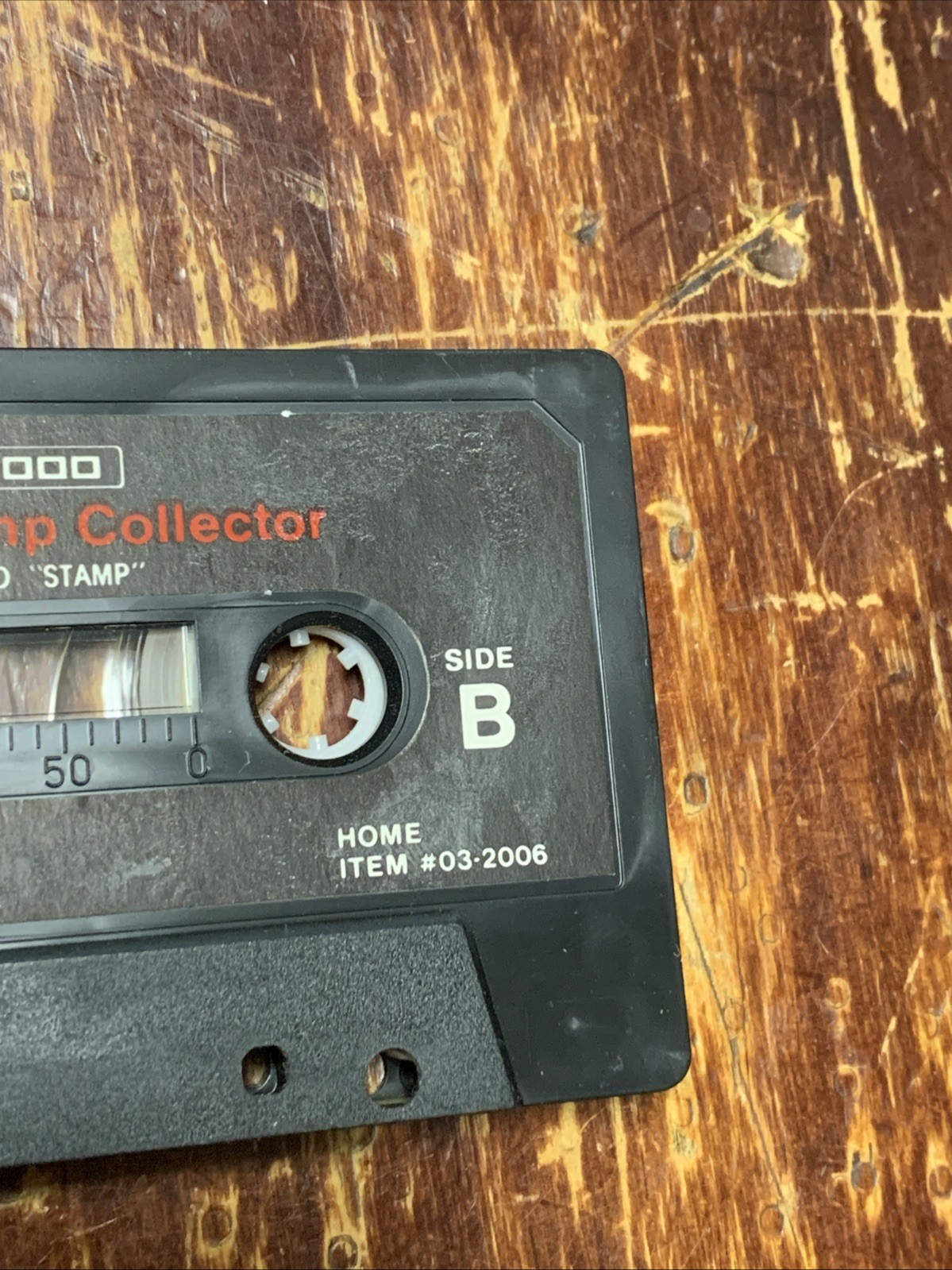 Timex Sinclair The Stamp Collector Vintage Computer Cassette Tape