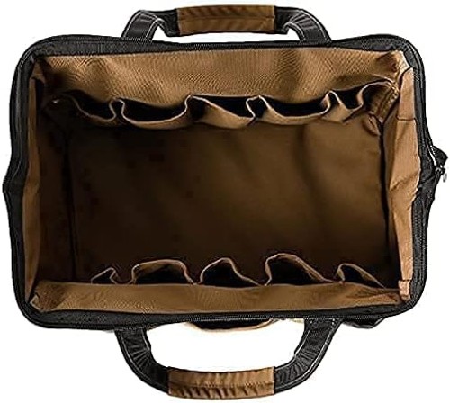 Coreflex 14 inch Wide-Mouth Tool Bag, Gear Bag, Multiple Purpose - for Plumbe...