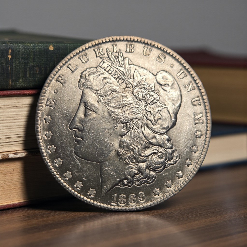 1889 Morgan Silver Dollar  90% Silver Brilliant Uncirculated