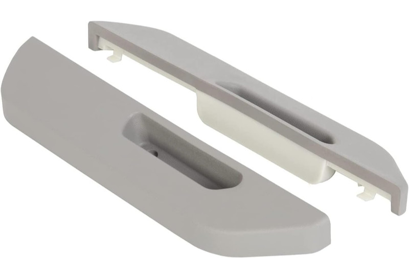 Front Door Armrest Pads Right & Left Gray for 1988-1994 Chevrolet GMC C/K Series
