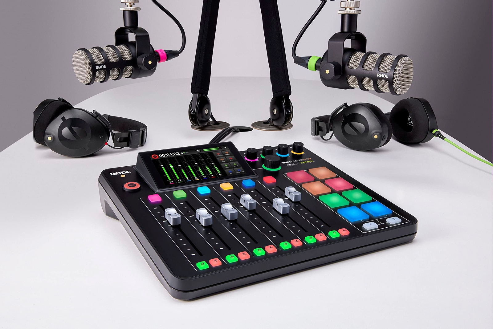 RODECaster Pro II Audio Production Console with 32GB SanDisk microSD Card