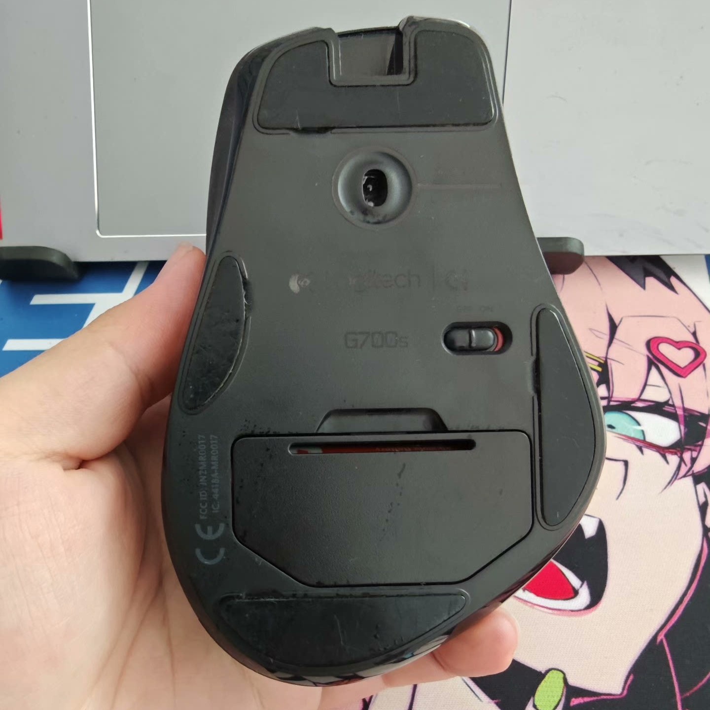 Logitech G700s Wireless Mouse Rechargeable USB Wired Gaming & Office Use