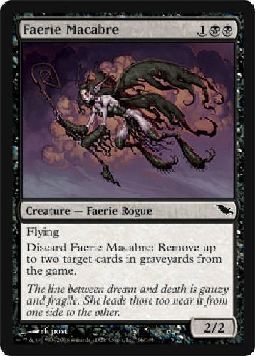 FAERIE MACABRE X4 4 4X Shadowmoor MTG Magic the Gathering Cards DJMagic