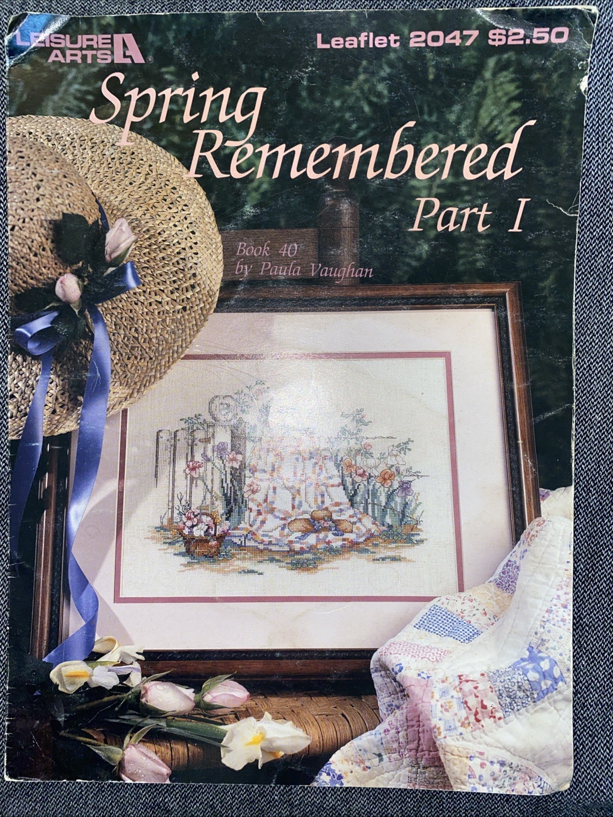 Spring Remembered Part 1 Cross stitch pattern Leaflet