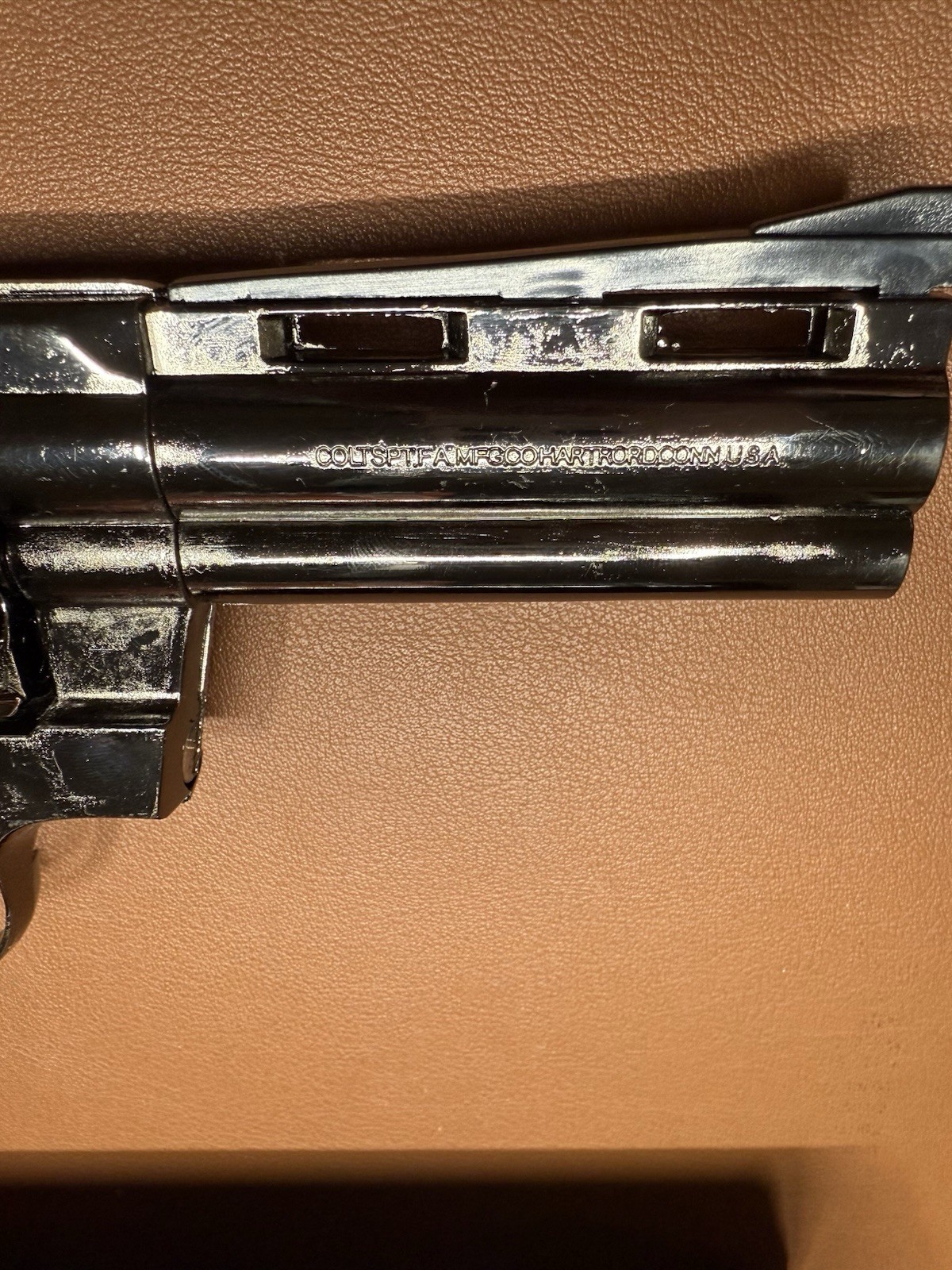 Colt Python 357 Gun Pistol Jet Torch Lighter 1:1 Scale Full Metal Quality Rare