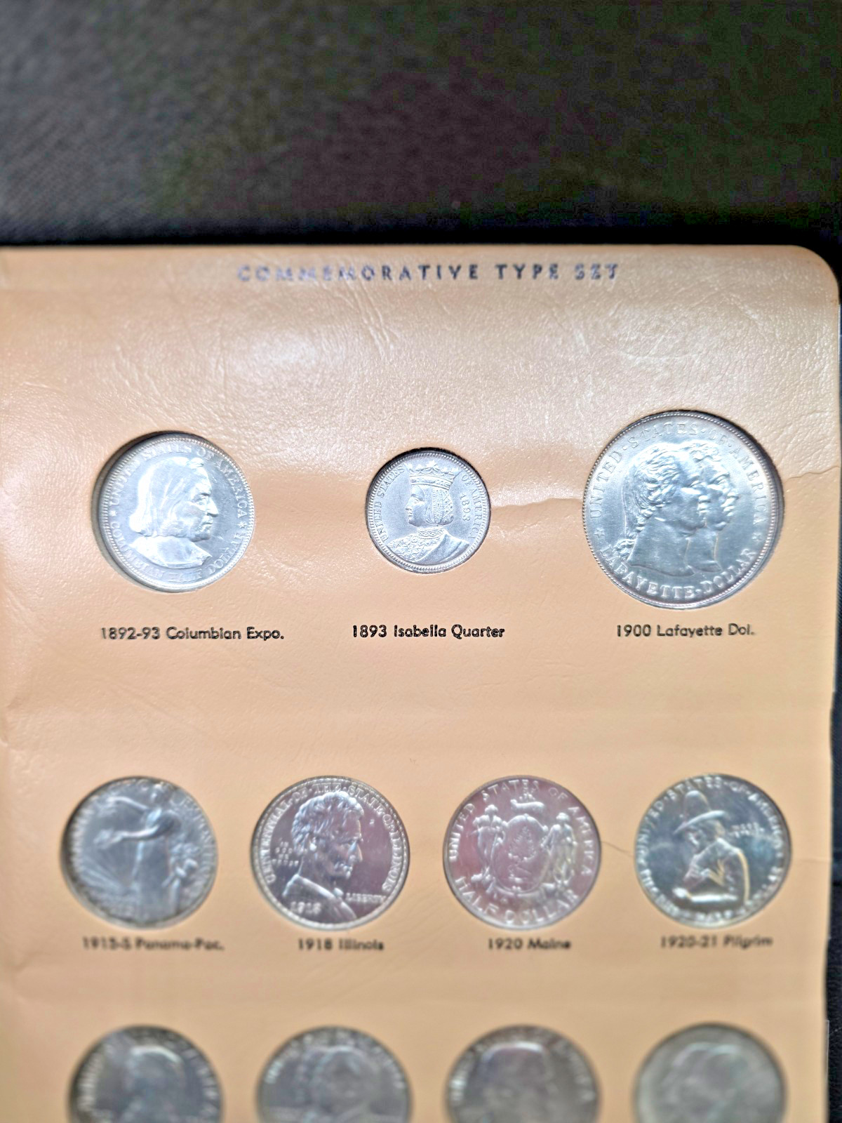 US Commemorative Silver Half $ 50c Complete Set. Including Isabella Quarter!