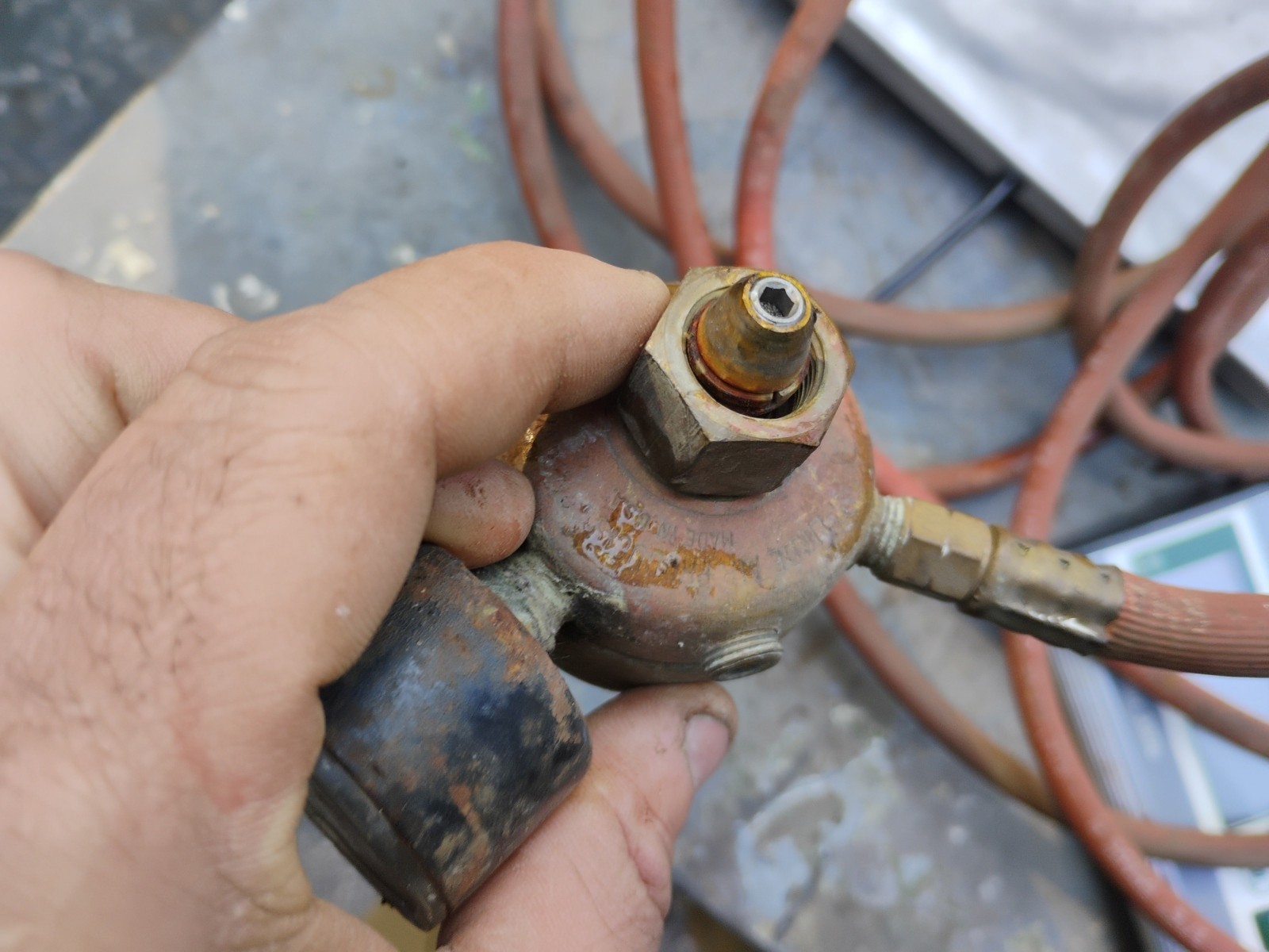 Turbo Torch Hose And Regulator
