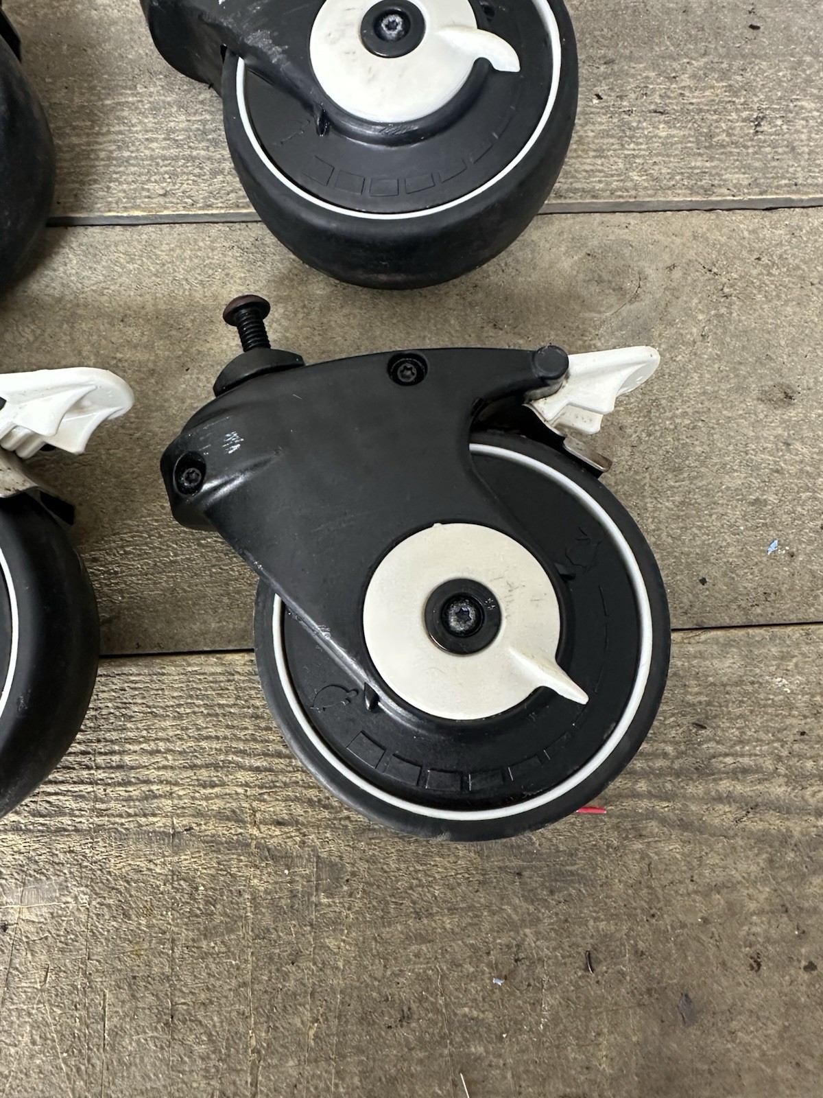 Rifton Pacer 501 Walker Pediatric Caster Wheels Replacement Set Genuine