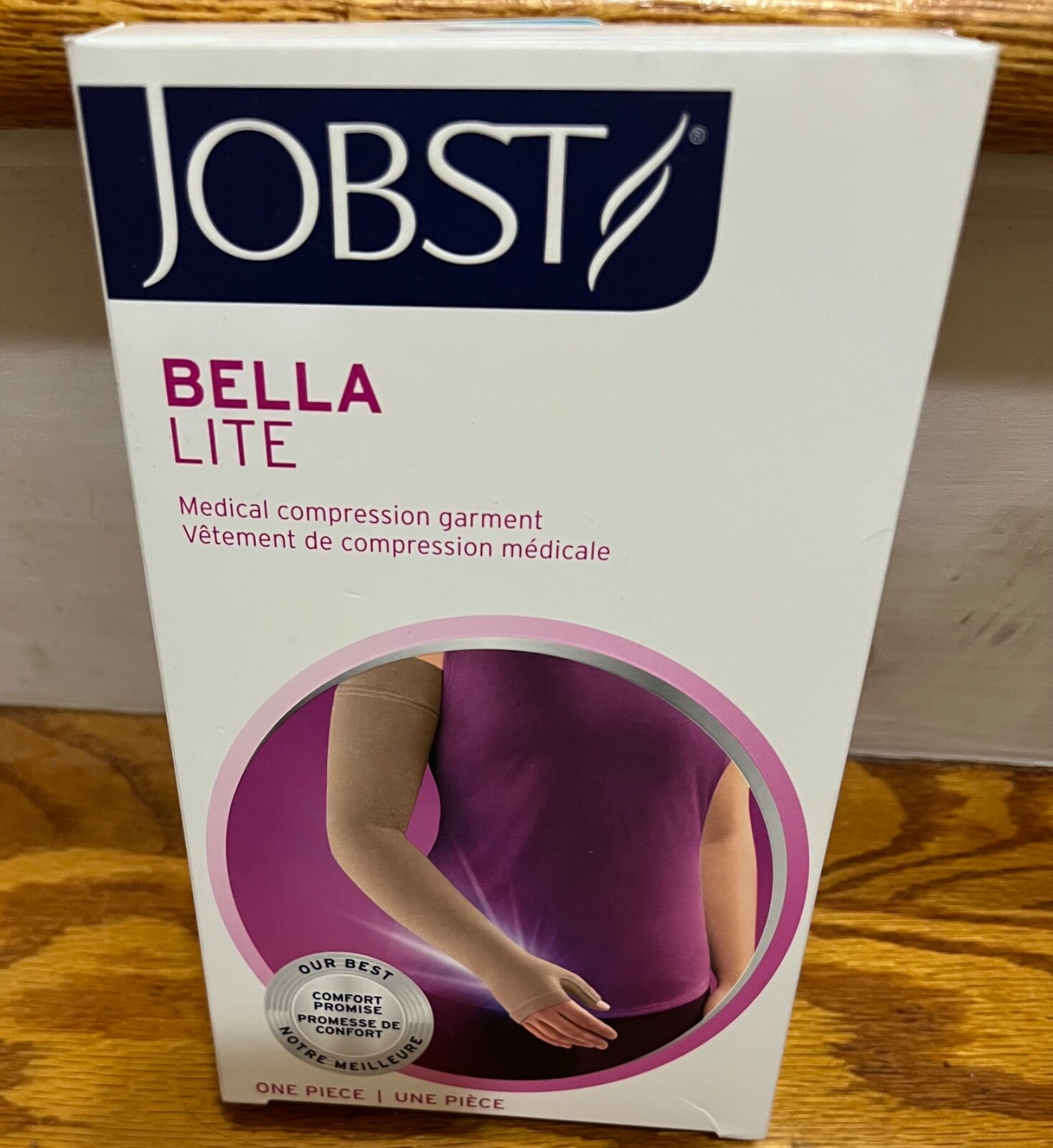 JOBST Bella Lite Armsleeves with Silicone Band 20-30mmHg NEW SizeSmall