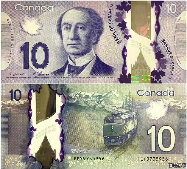 Canada 10 Dollars 2013 P 107 NEW UNC Banknote