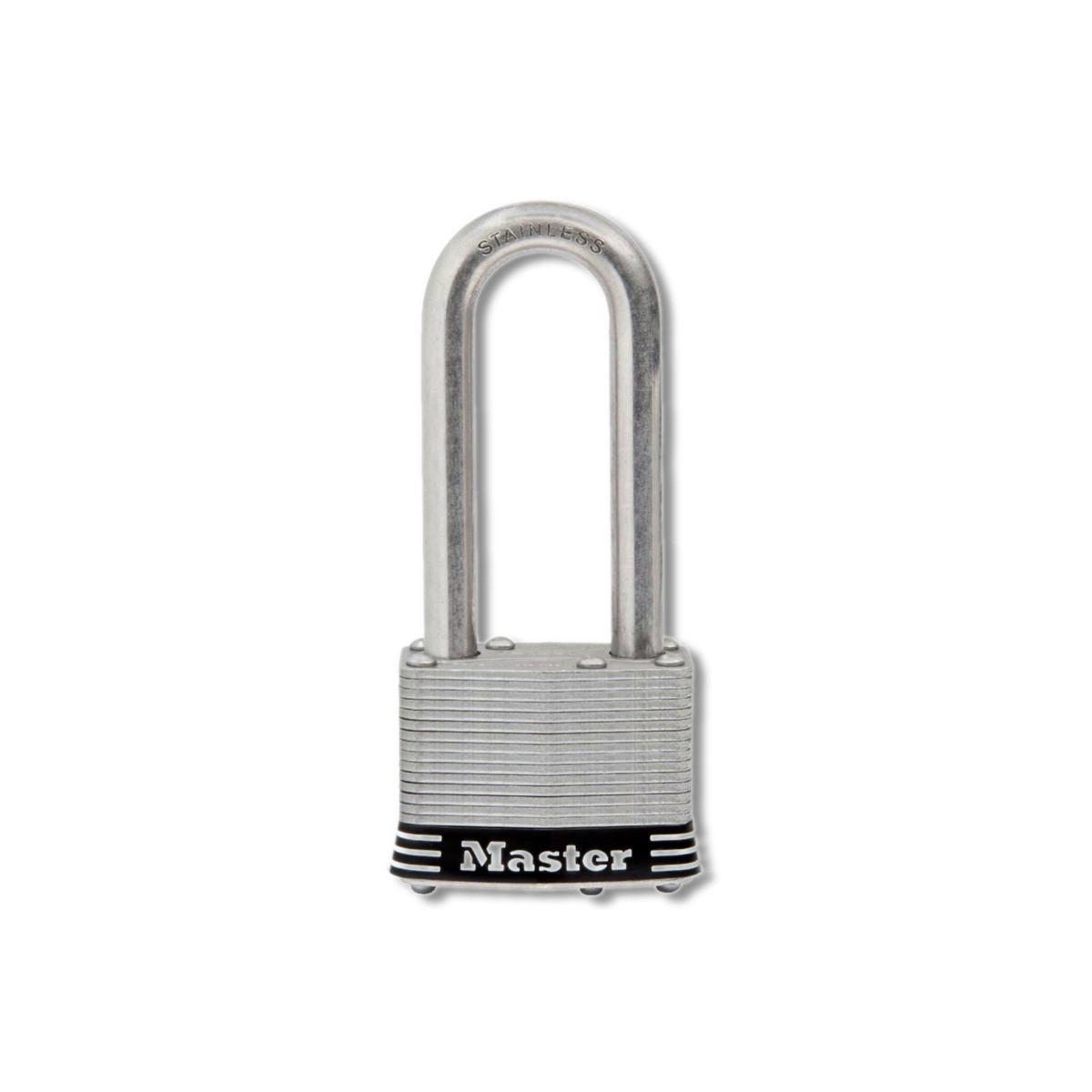 Master Lock 2 in Laminated Steel 4-Pin Tumbler Padlock Keyed Alike 5SSKADLJHC