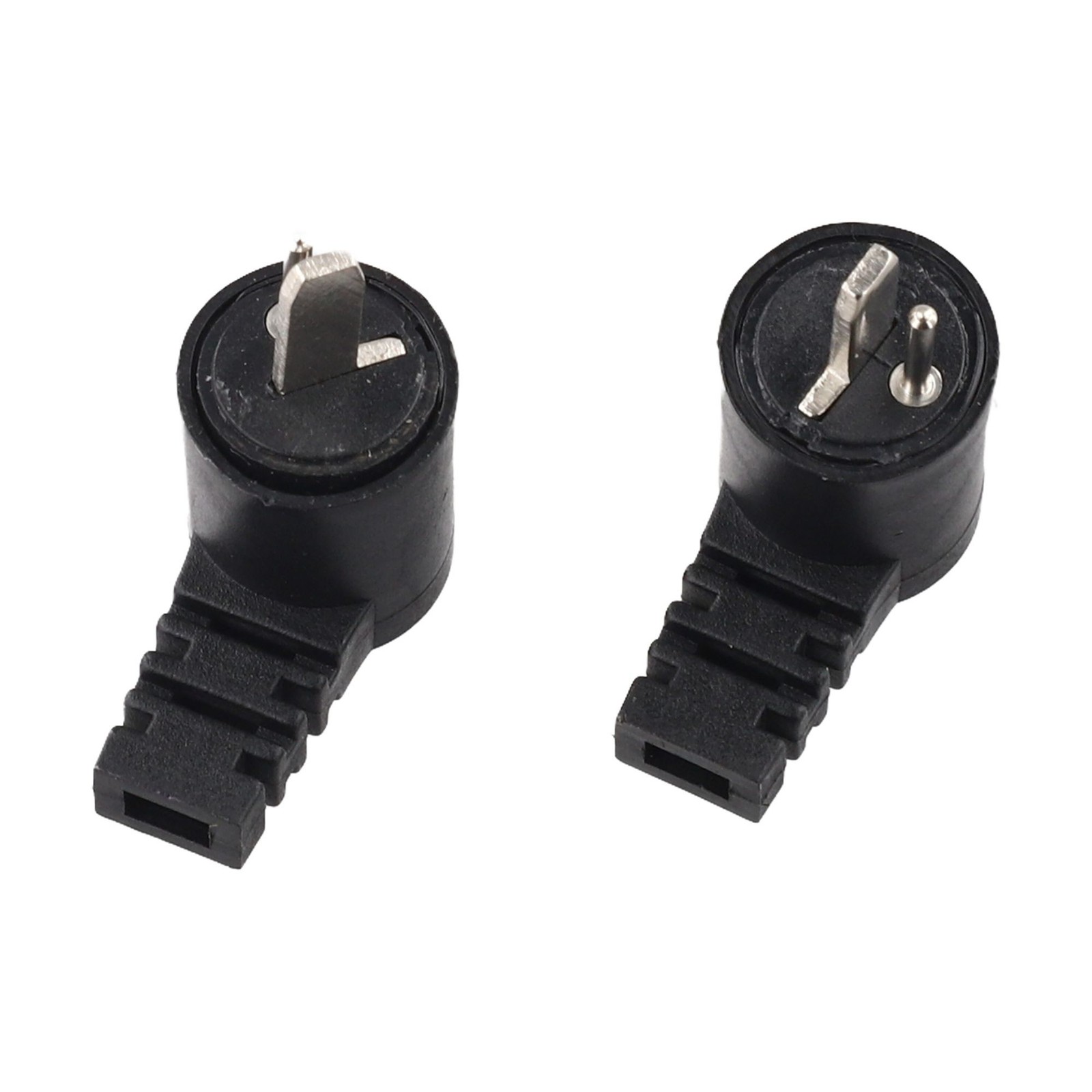 High Quality Connector 2-pin 1 Pair 2 Pcs AC 220V Audio Bend