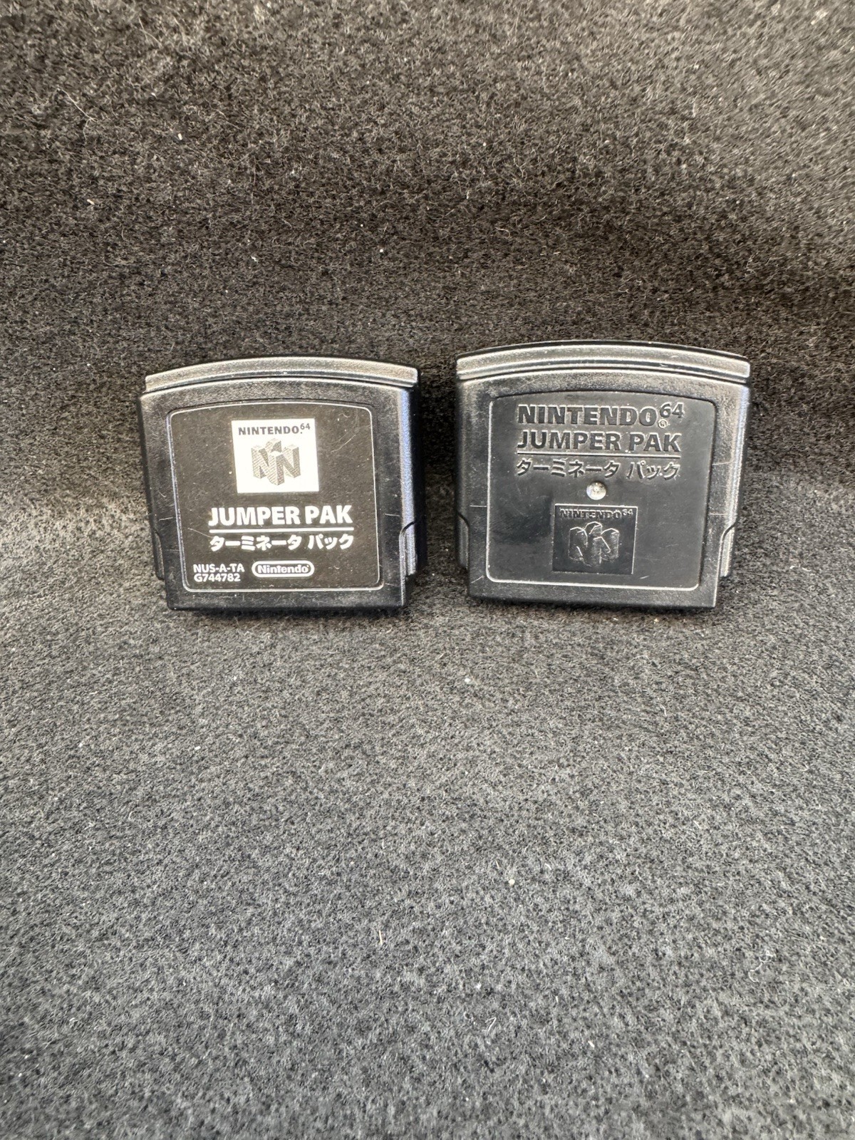 Nintendo 64 Official Jumper Pak Pack - Lot of 2 Tested