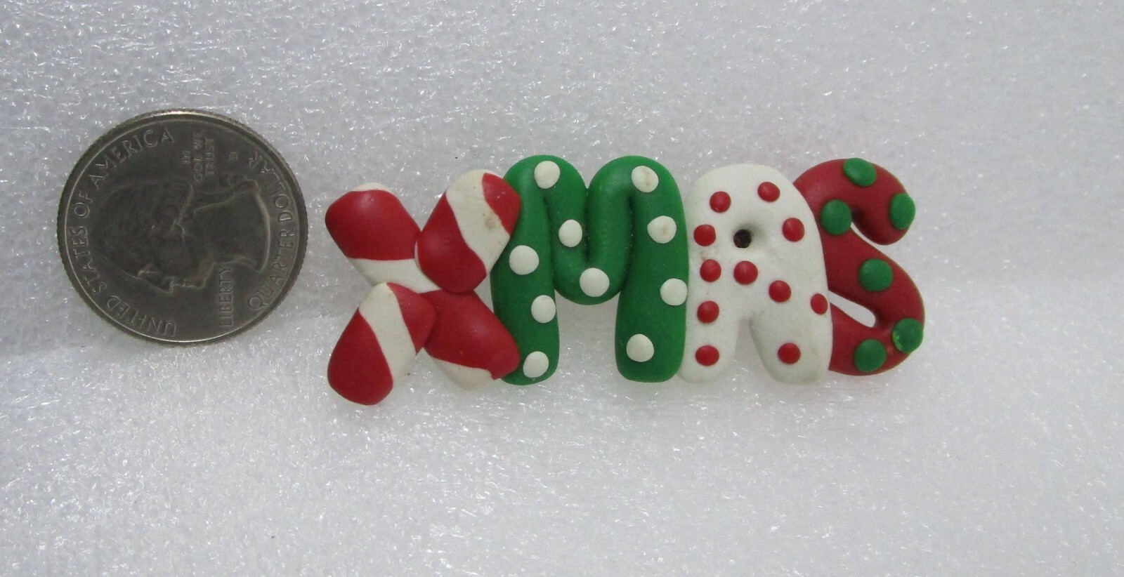 Gone Troppo Handcrafted Clay Christmas Xmas Pin