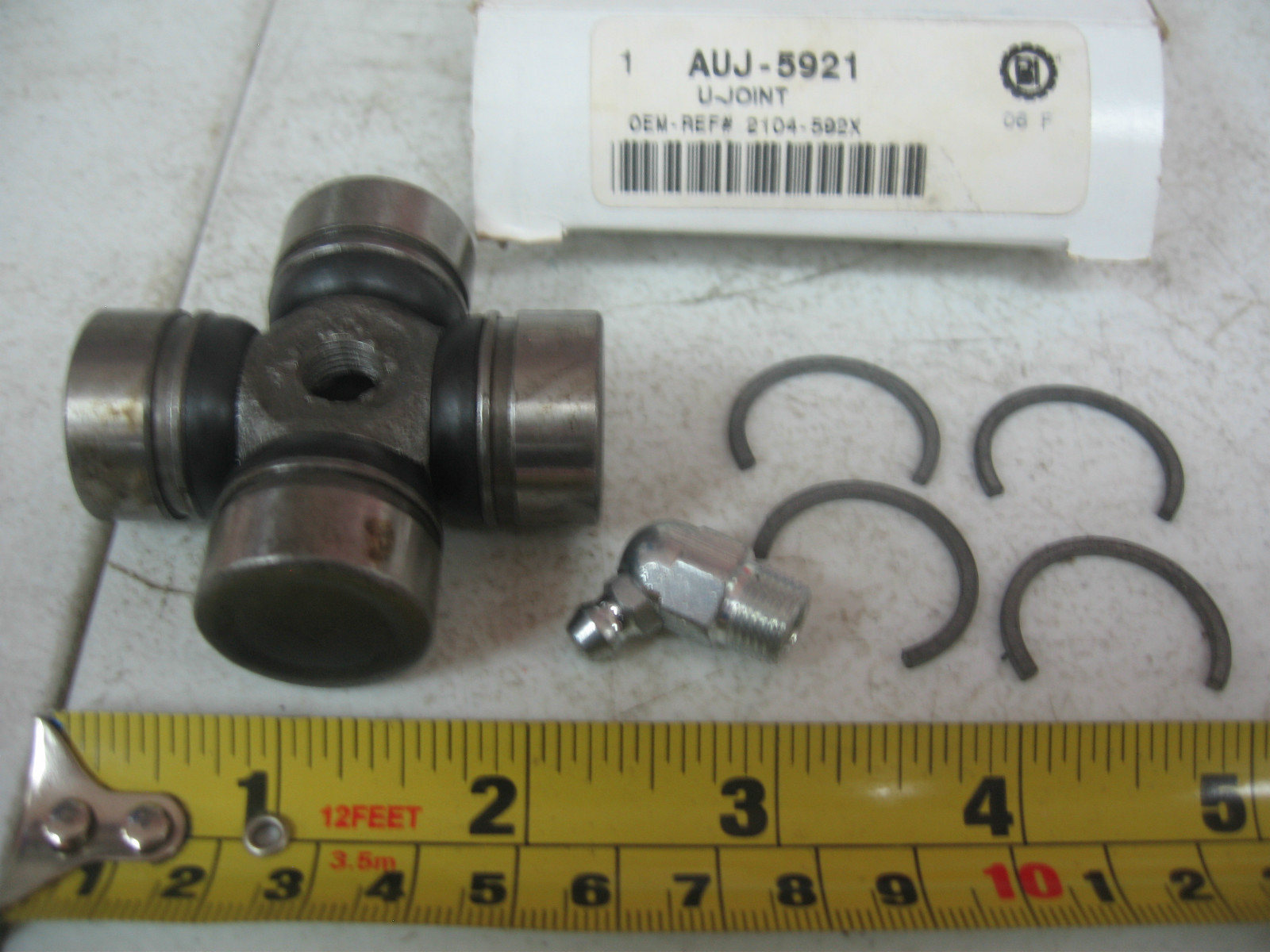 Ross L6N Steering U-Joint. PAI AUJ-5921 Ref.# Dana Spicer 592X, 5-92X, 150635R92