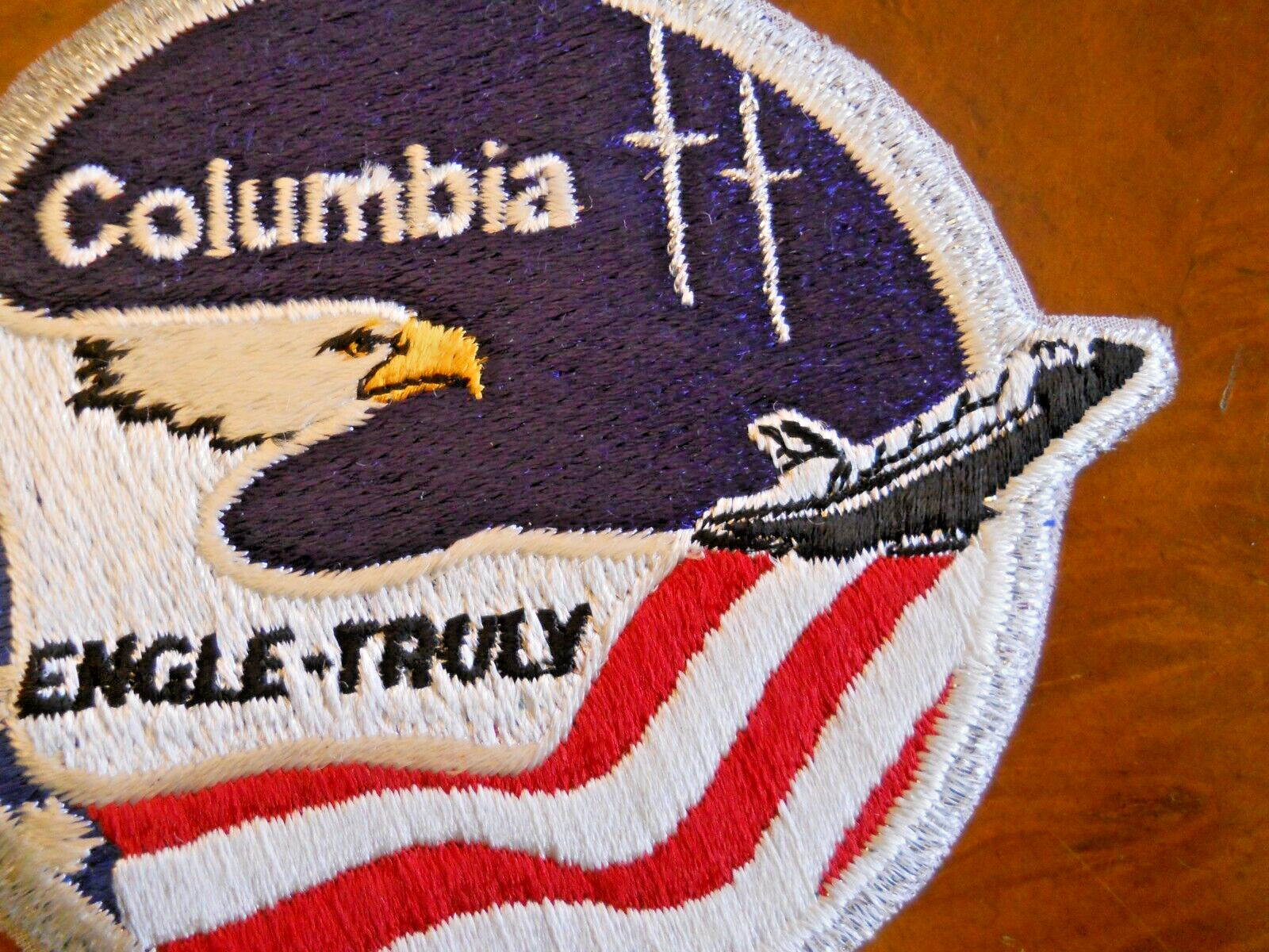NASA 4" STS-2 SPACE SHUTTLE COLUMBIA MISSION PATCH (NEW WITHOUT TAGS)