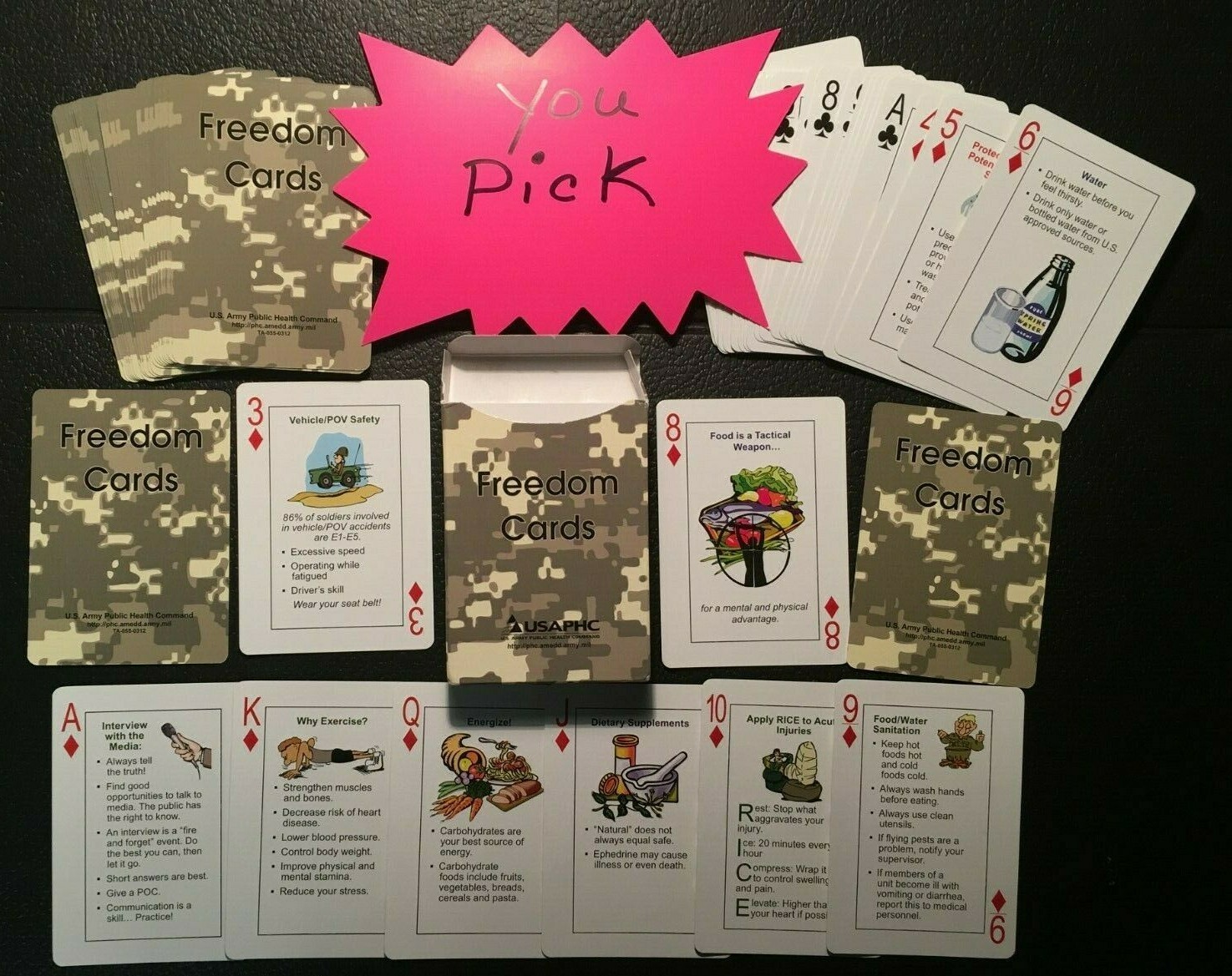 Swap Playing Cards   AMERICAN FREEDOM   You Pick  Cards