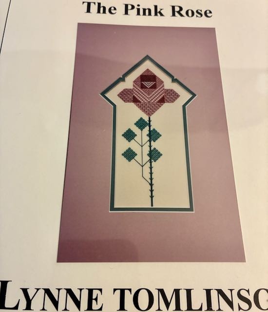 Lot 3 Needlework Pattern Chart Booklets Padilla, Griffith, Tomlinson Heart, Rose