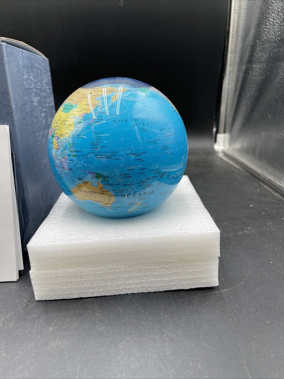 Mova Globe Rotating Solar Planet Model with Realistic Surface Detail