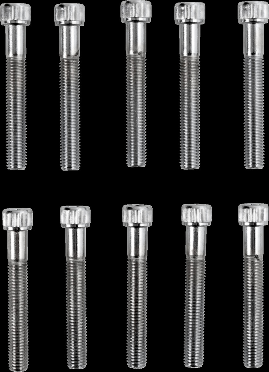 Drag Specialties - MPB285 - Bolts - Socket-Head/Replacement - Knurled/Fine Threa